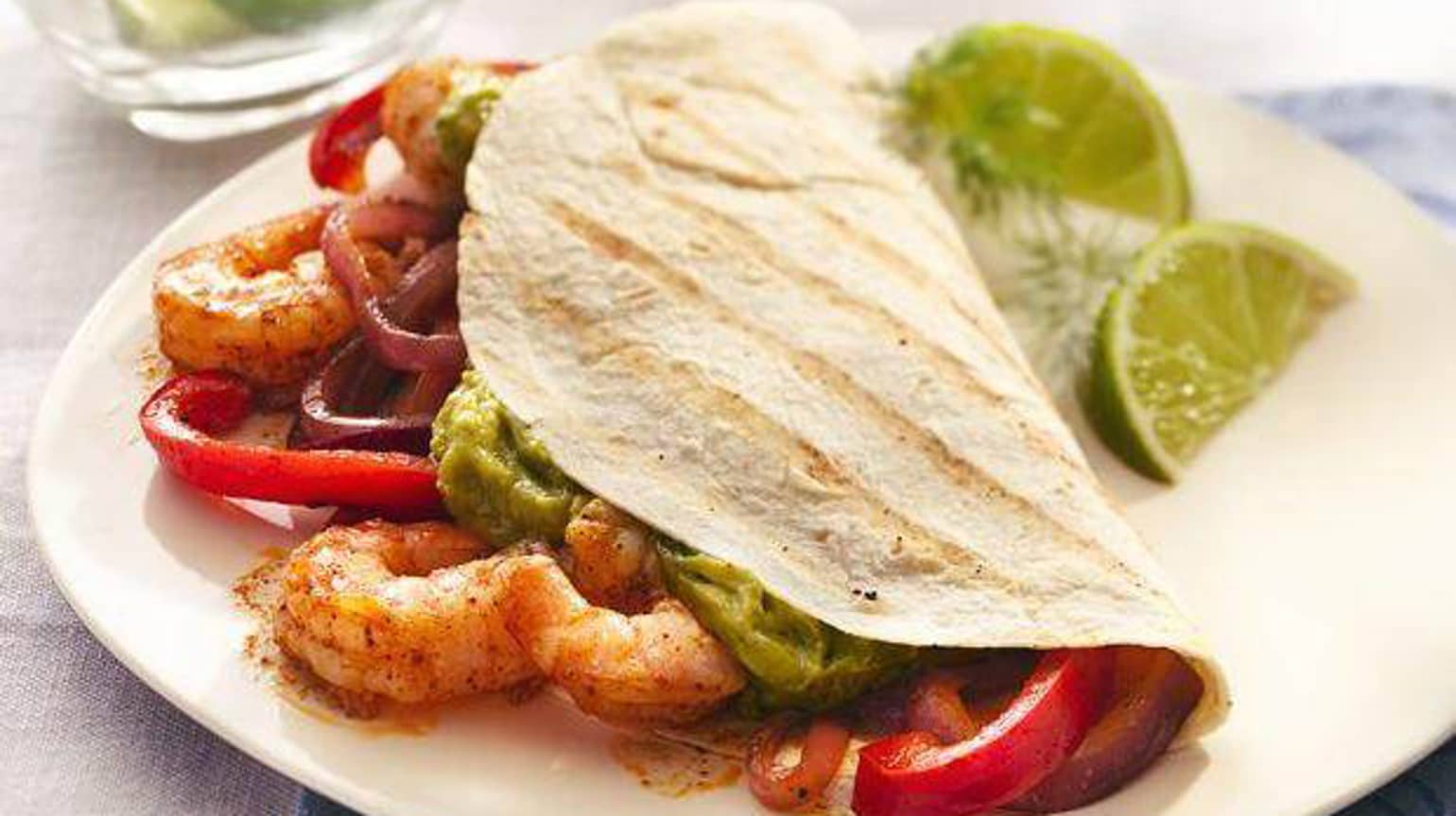 Fajitas aux crevettes Recettes mexicaines Old El Paso